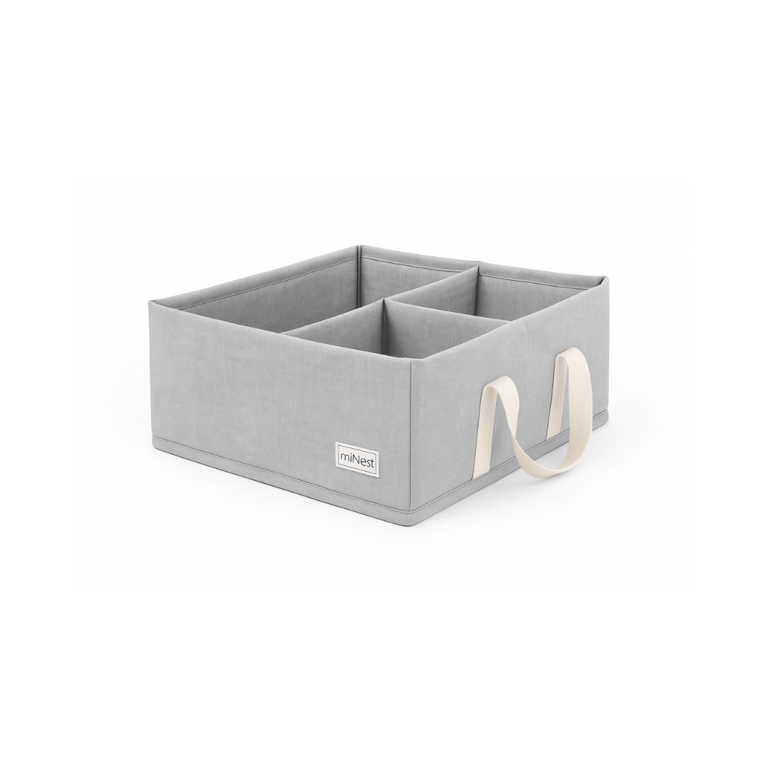 Organizador Mudador - Gris | miNest