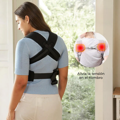 Portabebé Ergonómico WeeSnug para Recién Nacido - Khaki | MomCozy