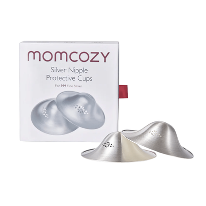 Copas de Lactancia de Plata 999 | MomCozy