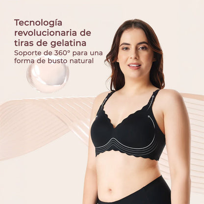 Sostén de Lactancia Jelly Strip - Negro | MomCozy