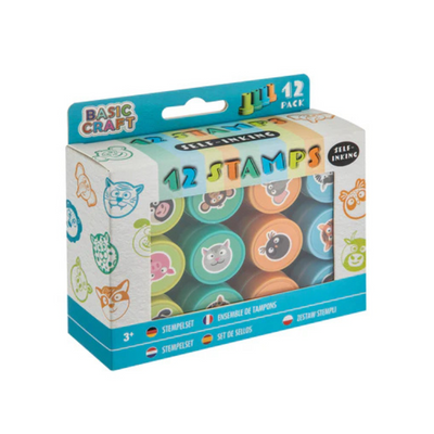 Juego de Timbres 12 Piezas - Celeste | Moxy