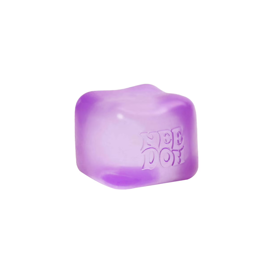 Nice Cube - Cubo Antiestrés Squishy - Morado | NeeDoh