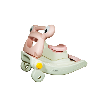 Balancín Resbalín Tobogán 2 en 1 - Rosa | Bebesit