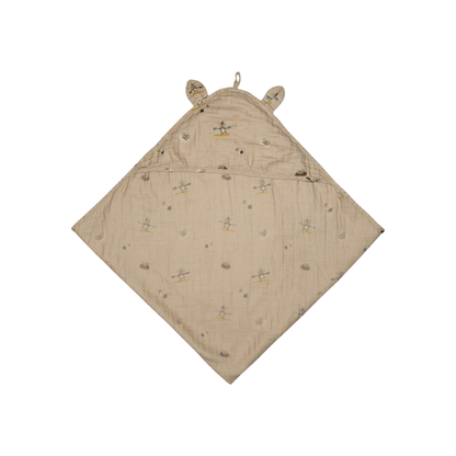 Toalla de Muselina Danila - Beige - Surfista | Nuuroo