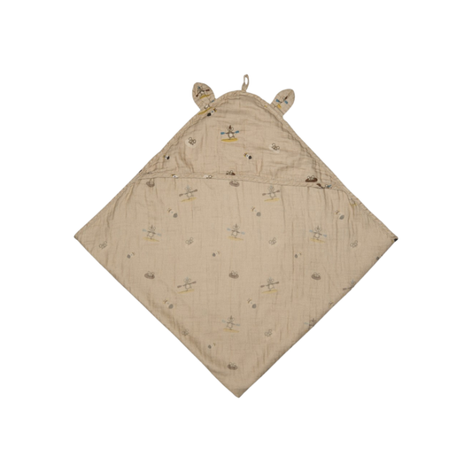 Toalla de Muselina Danila - Beige - Surfista | Nuuroo