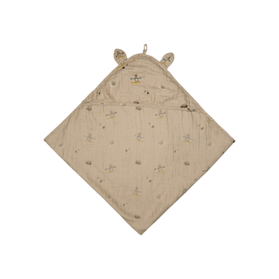 Toalla de Muselina Danila - Beige - Surfista | Nuuroo