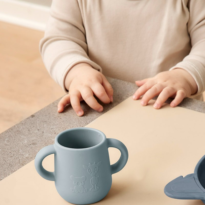 Pack 2 Vasos de Silicona Abiola - Plomo | Nuuroo