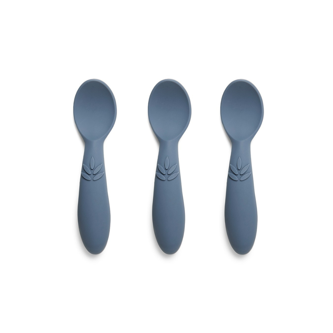 Pack 3 Cucharas de Silicona Ella - Mar de Bering | Nuuroo