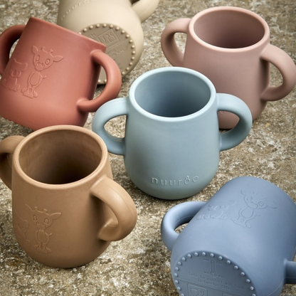 Pack 2 Vasos de Silicona Abiola - Plomo | Nuuroo