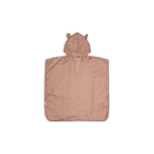 Poncho de Ducha - Flor - Rosa Clásico | Nuuroo