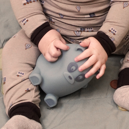 Lámpara de Silicona Panda Ella - Roca Lunar | Nuuroo