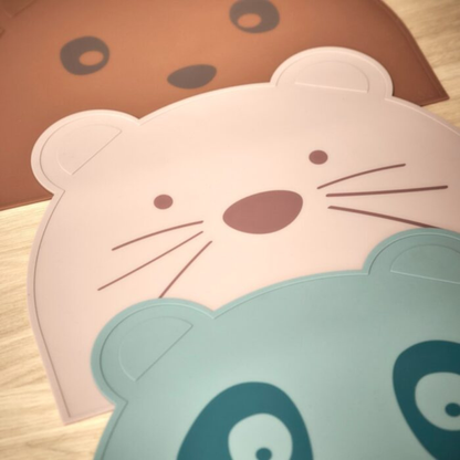 Individual de Silicona Orejas Ester - Rosa Madera | Nuuroo