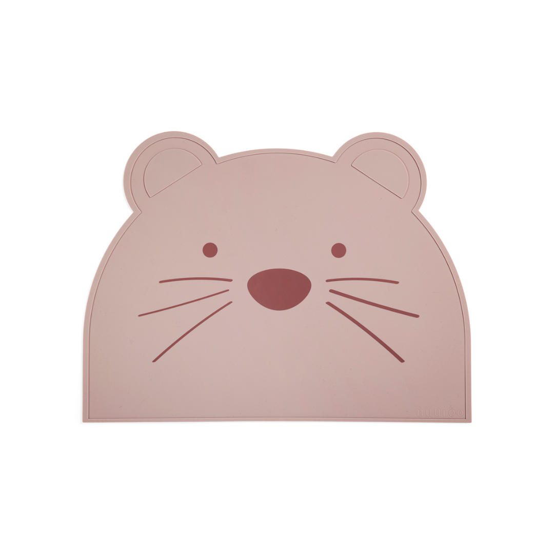 Individual de Silicona Orejas Ester - Rosa Madera | Nuuroo