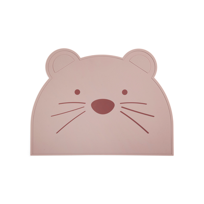 Individual de Silicona Orejas Ester - Rosa Madera | Nuuroo