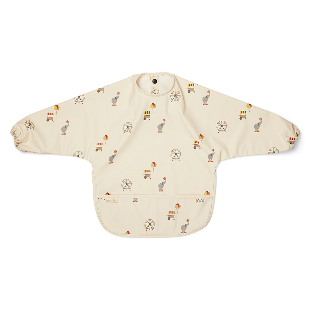 Babero Impermeable Luna - Crema - Circo | Nuuroo