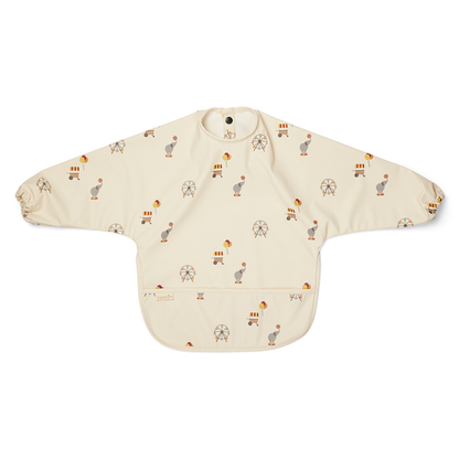 Babero Impermeable Luna - Crema - Circo | Nuuroo