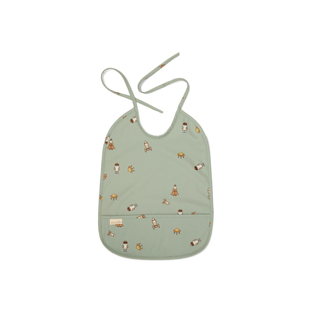 Babero Impermeable Ida - Verde Claro - Espacio | Nuuroo