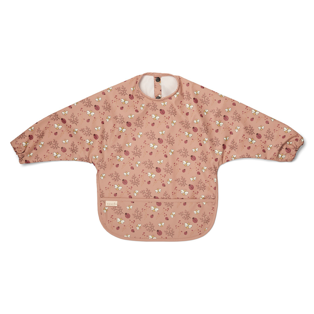 Babero Impermeable Luna - Arena - Abeja Flor | Nuuroo