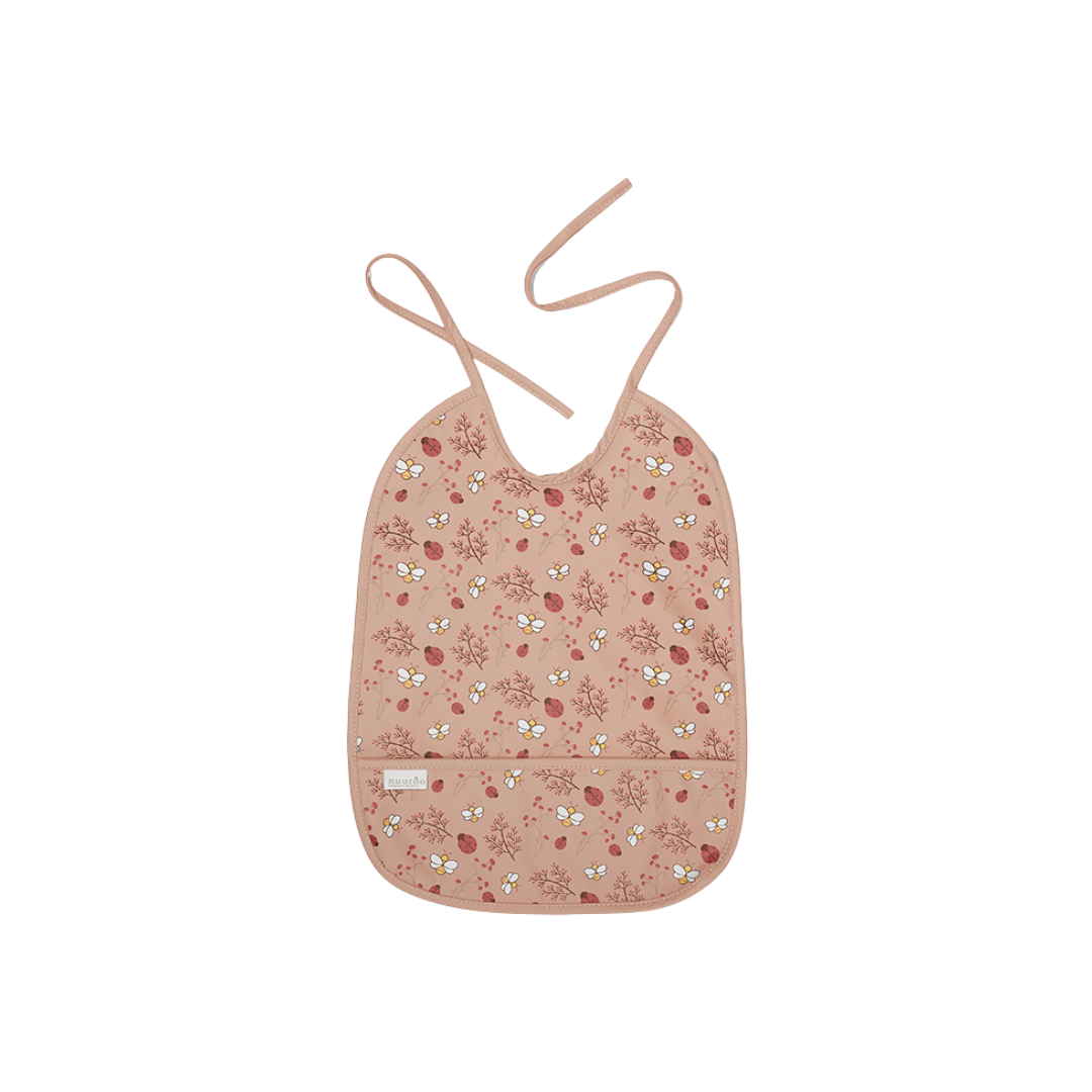 Babero Impermeable Ida - Arena - Abeja Flor | Nuuroo