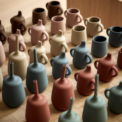 Vaso de Silicona con Bombilla Adita - Mar de Bering | Nuuroo