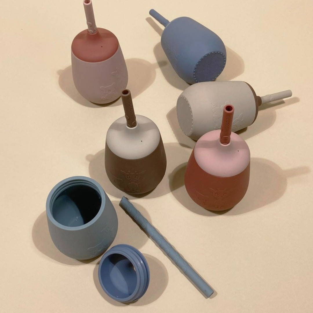 Vaso de Silicona con Bombilla Adita - Mar de Bering | Nuuroo