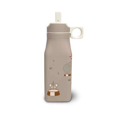 Botella de Silicona 450ml Storm - Crema - Tren Carnaval | Nuuroo