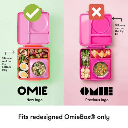 OmieDip - Set de Contenedores Herméticos para OmieBox® - Pink/Teal | Omie