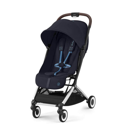 Coche de Paseo Orfeo - Silver Dark Blue | CYBEX