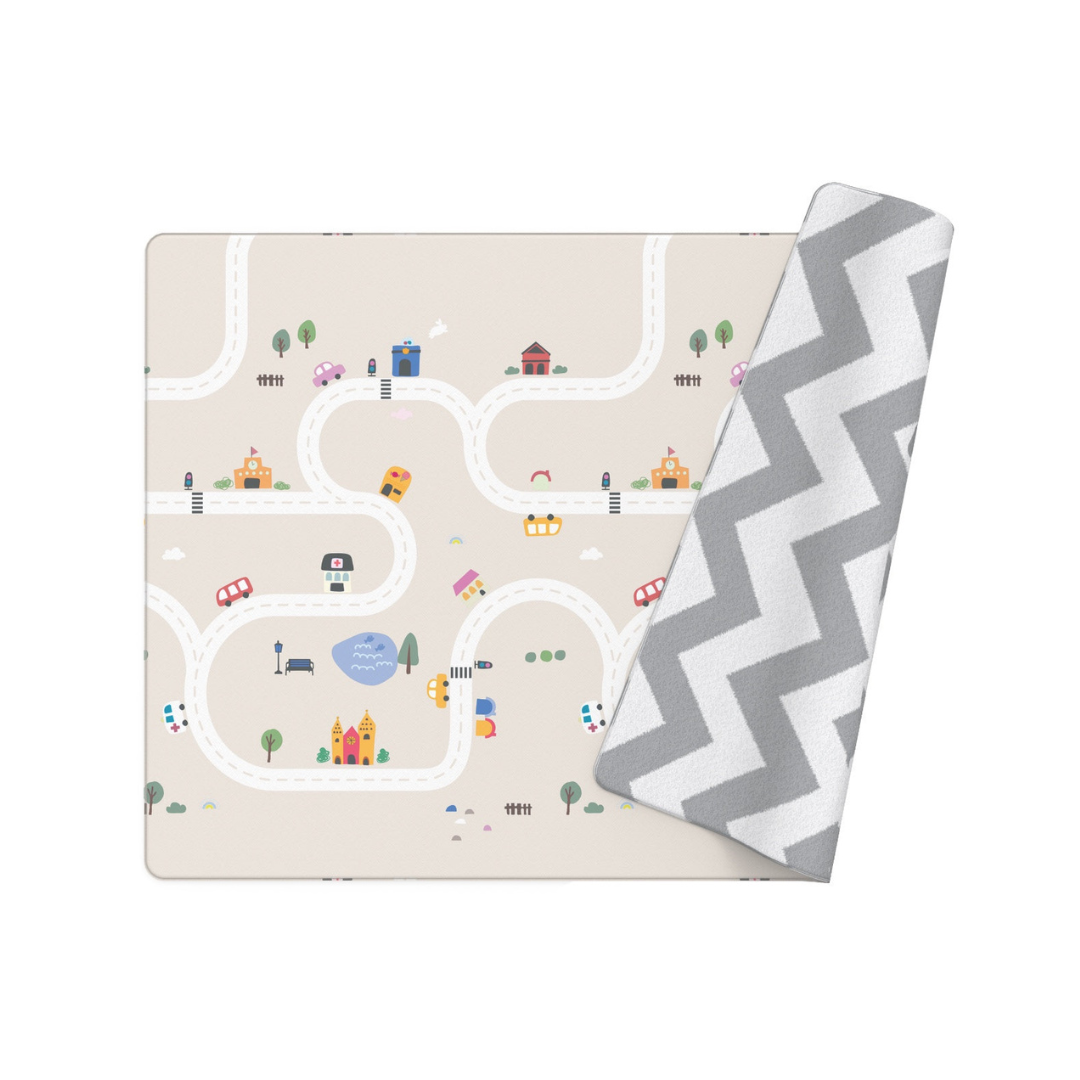 Reversible and shockproof play mat City