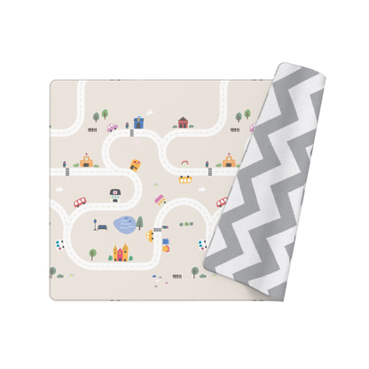 Reversible and shockproof play mat City