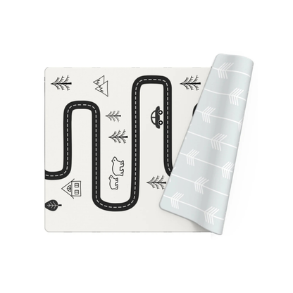 Alfombra de Juego Reversible y Antigolpes - Nórdico | Oruga Kids