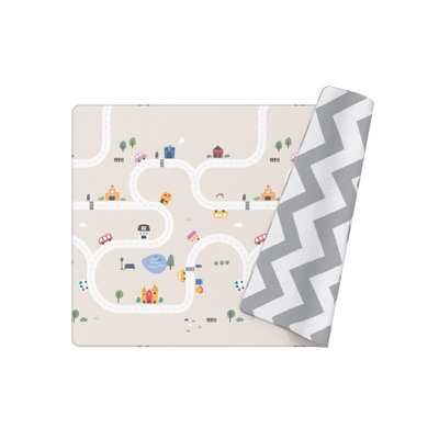 Reversible and shockproof play mat City
