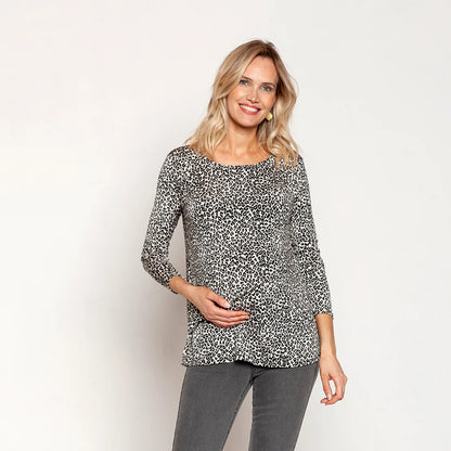 Nursing Shirt - Leopard