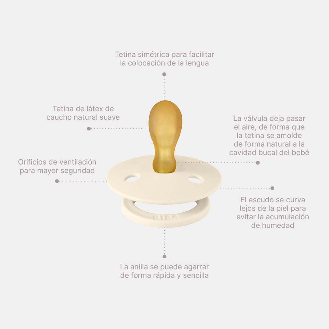 Pack de 3 Chupetes - Sage | BIBS