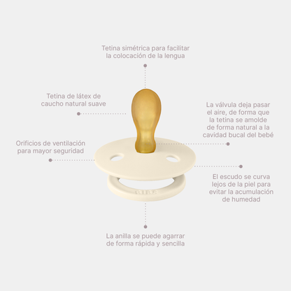 Pack de 3 Chupetes - Sage | BIBS