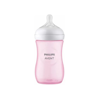 Set Triple Mamaderas Natural Response - Rosa | Philips Avent