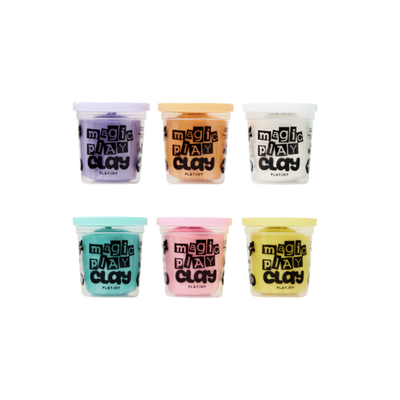 Pack 6 Pasticinas - Colores Pasteles | Playjoy