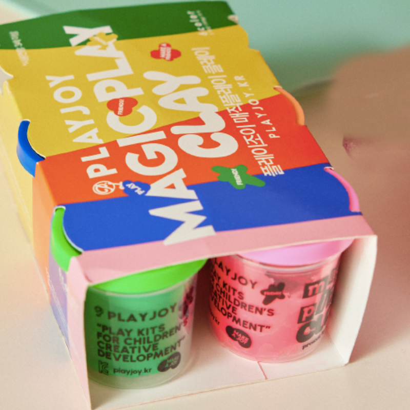 Pack 6 Pasticinas - Colores Vivos | Playjoy