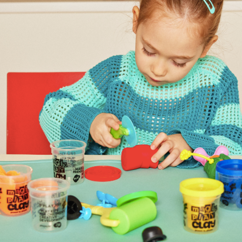 Pack 6 Pasticinas - Colores Vivos | Playjoy