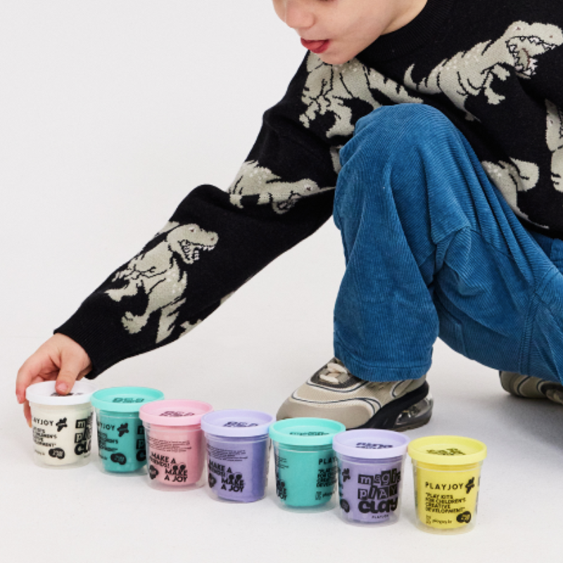 Pack 6 Pasticinas - Colores Pasteles | Playjoy