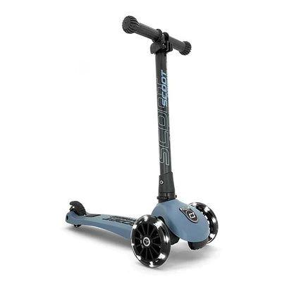 Scooter Highwaykick 3 LED - Acero