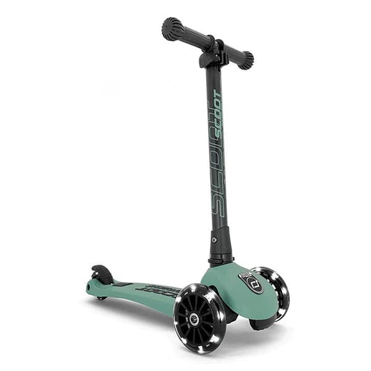 Scooter Highwaykick 3 LED - Forest