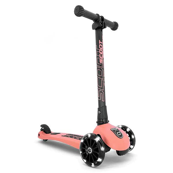 Highwaykick 3 LED Scooter - Peach