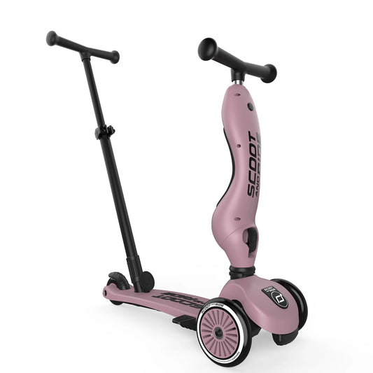 Scooter 2 en 1 Highwaykick 1 Push and Go - Wildberry