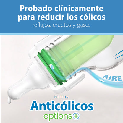 Mamadera de Vidrio Anticólicos - 120ml