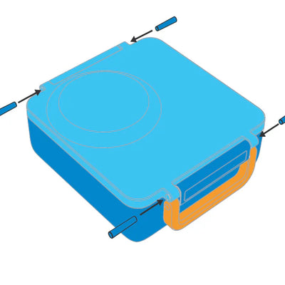 Pin de Repuesto para Cierre y Bisagra OmieBox® - Blue Sky | Omie