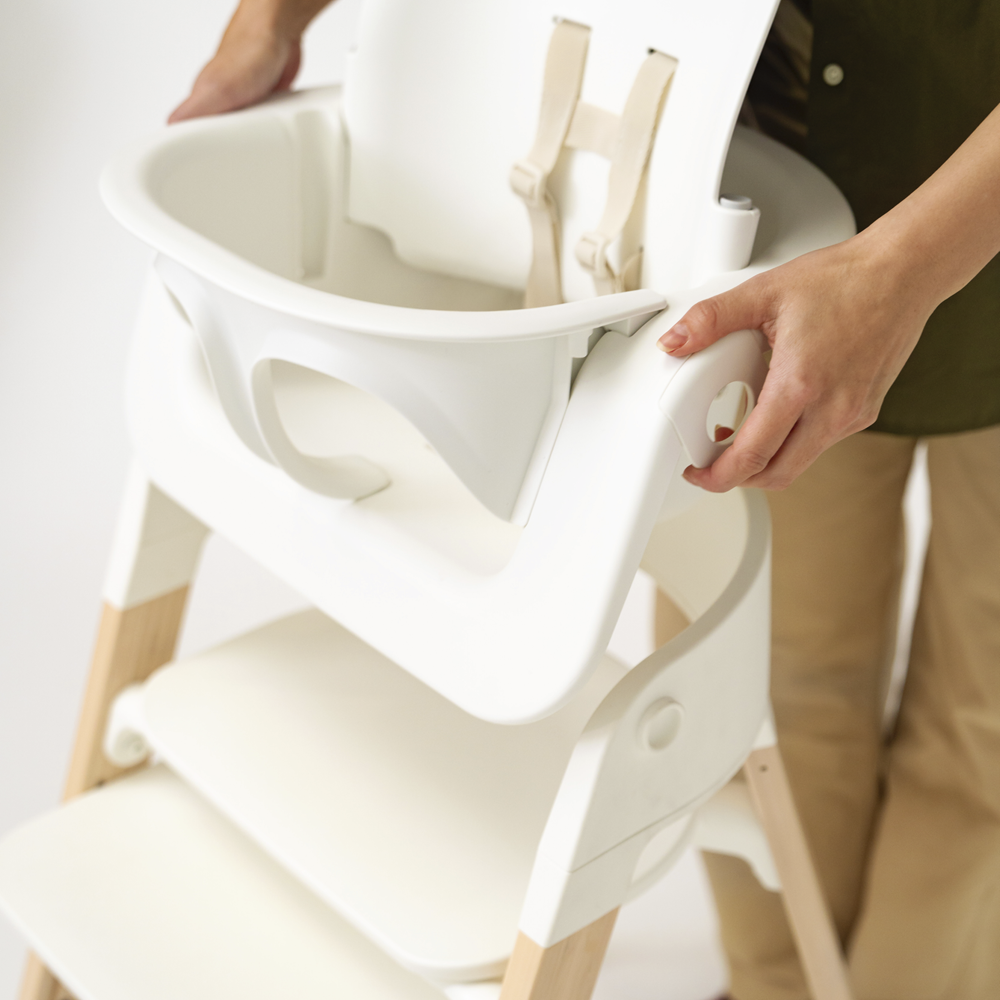Silla Steps™ White/Natural | Stokke®