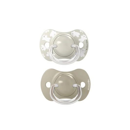 Pack de 2 Chupetes Fisiológicos SX Pro Wild - Beige | Suavinex