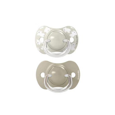 Pack de 2 Chupetes Fisiológicos SX Pro Wild - Beige | Suavinex