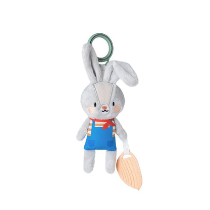 Rylee Hanging Bunny Rattle with Teether 